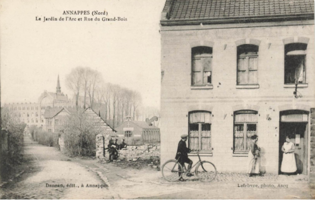 104 annappes - le jardin de l arc et rue du  grand-bois